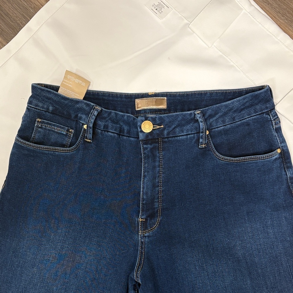 KUT DARK BLUE WIDE LEG! - Picture 3 of 10